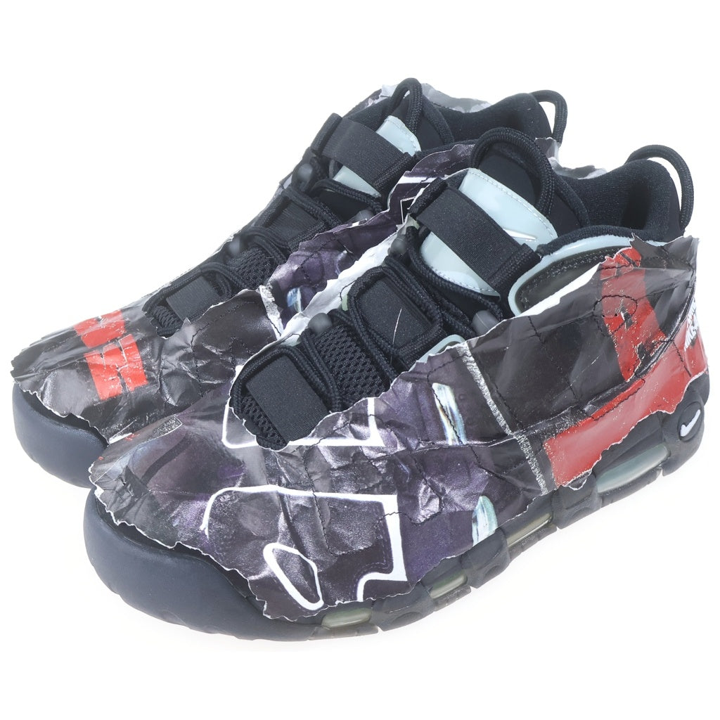 NIKE(ナイキ) AIR MORE UPTEMPO 96 Made You Look エア モア アップテンポ 96 メイドユールック ハイカットスニーカー ブラック US9.5/27.5cm DJ4633-010