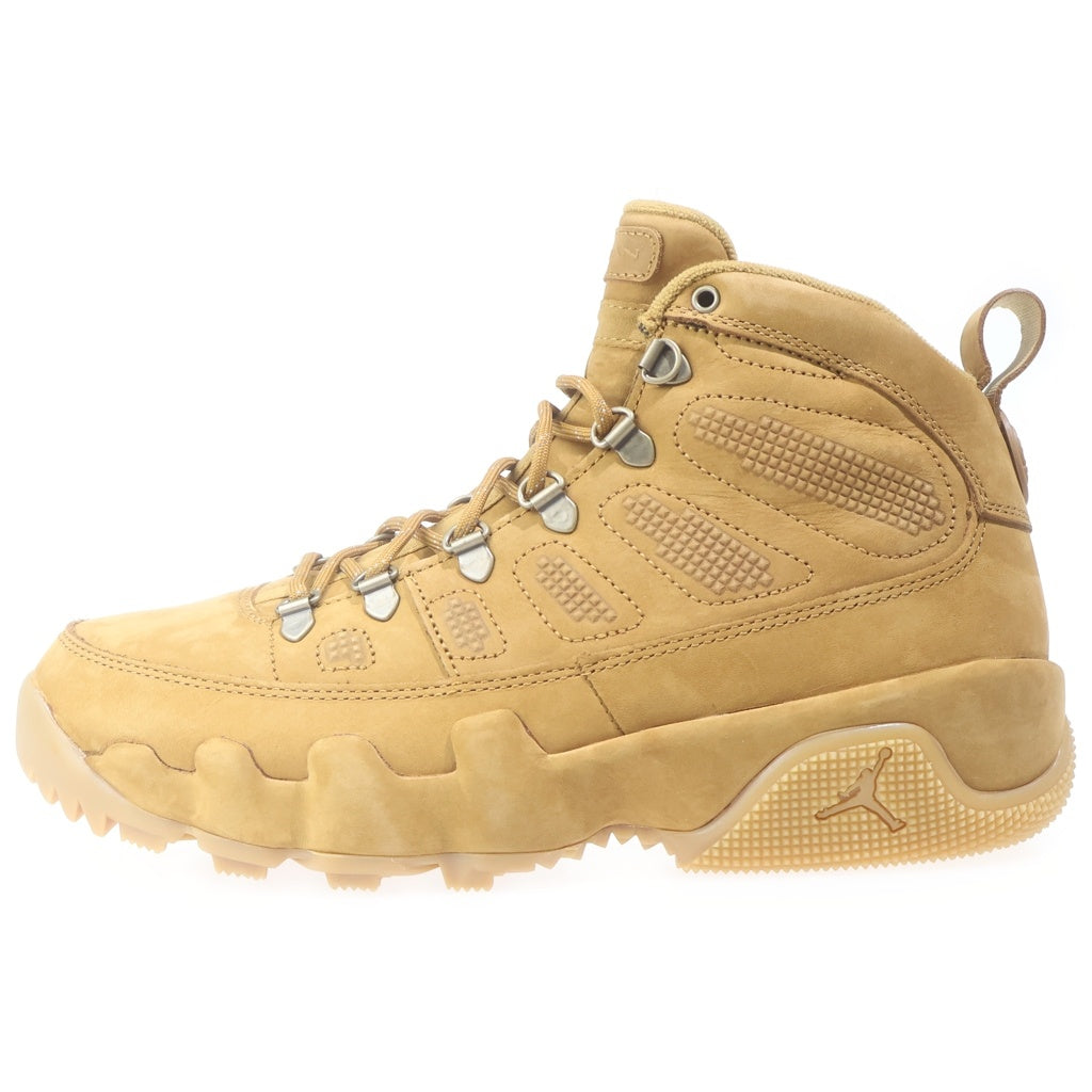 NIKE(ナイキ) Nike Air Jordan 9 Retro Boot Wheat エア ジョーダン 9 レトロ ブーツ ウィート ハイカットスニーカー ベージュ US9/27cm AR4491-700