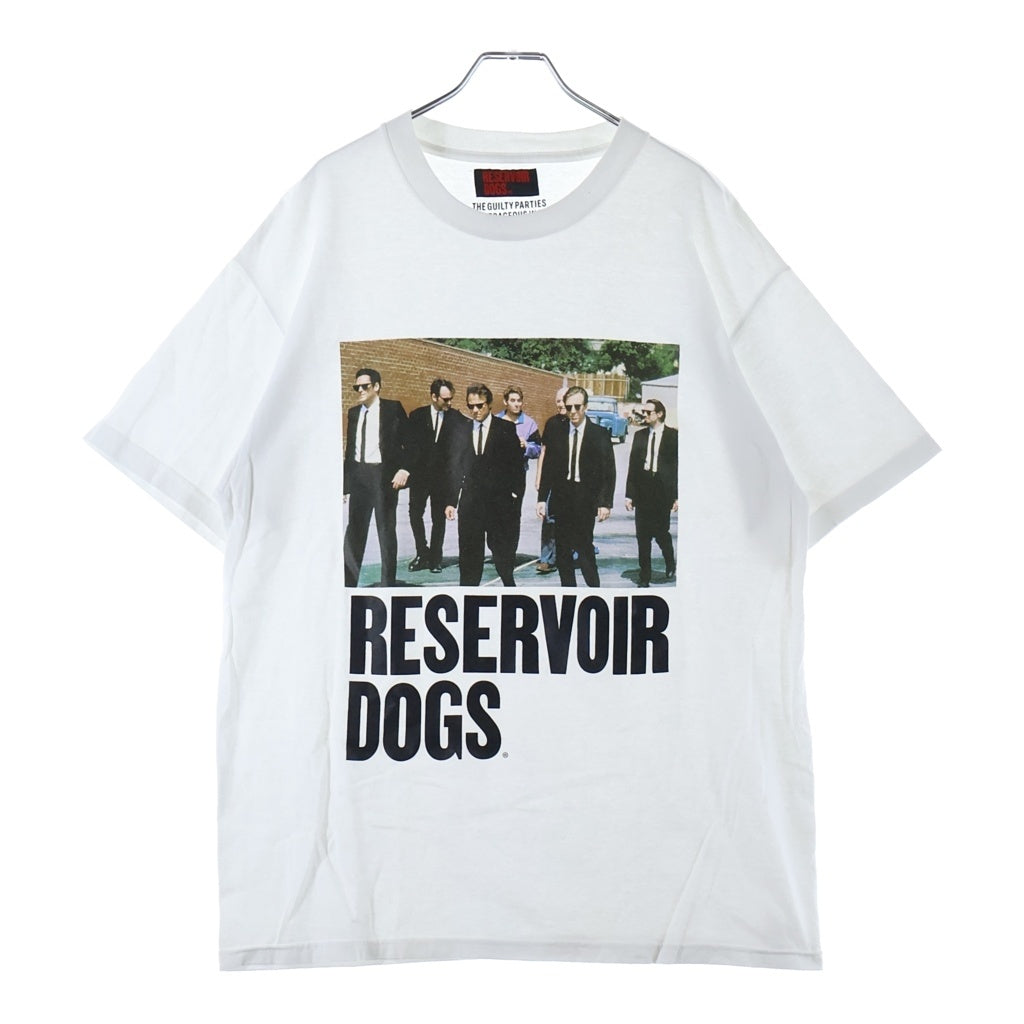 WACKO MARIA(ワコマリア) ×RESERVOIR DOGS レザボア ドッグ フロント プリント 半袖 Tシャツ カットソー ホワイト