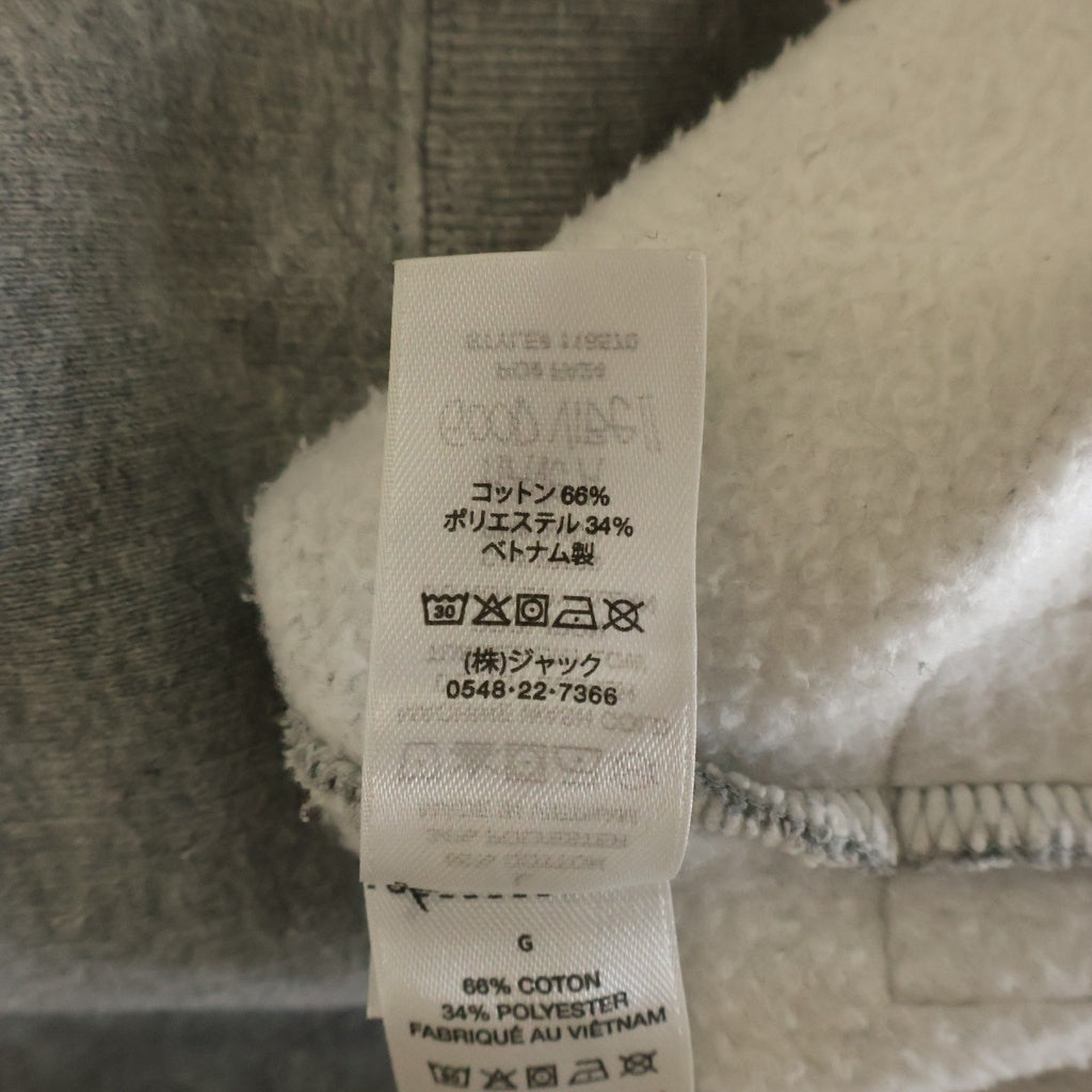 STUSSY(ステューシー) Contrast Stitch Label コントラスト ステッチ レーベル プルオーバー スウェット トレーナー グレー 118570