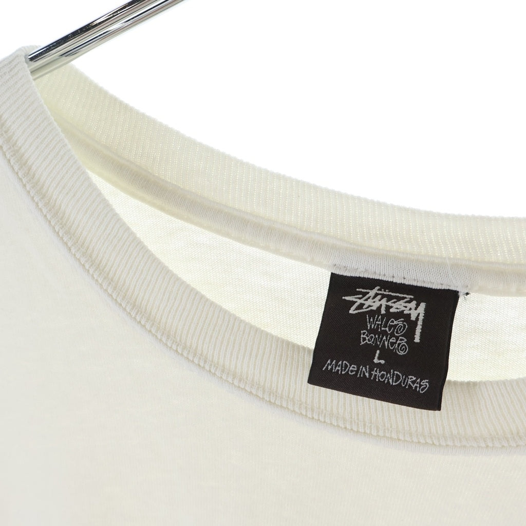 STUSSY(ステューシー) ×Wales Bonner Ocean Song S/S Tee ウェールズボナー オーシャンソング グラフィティプリント 半袖 Tシャツ カットソー ホワイト