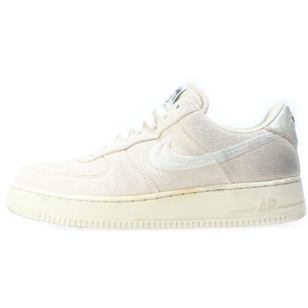 NIKE(ナイキ) ×STUSSY AIR FORCE 1 LOW FOSSIL STONE ステューシー エアフォース1 フォッシルストーン ローカットスニーカー アイボリー US10/28cm CZ9084-200