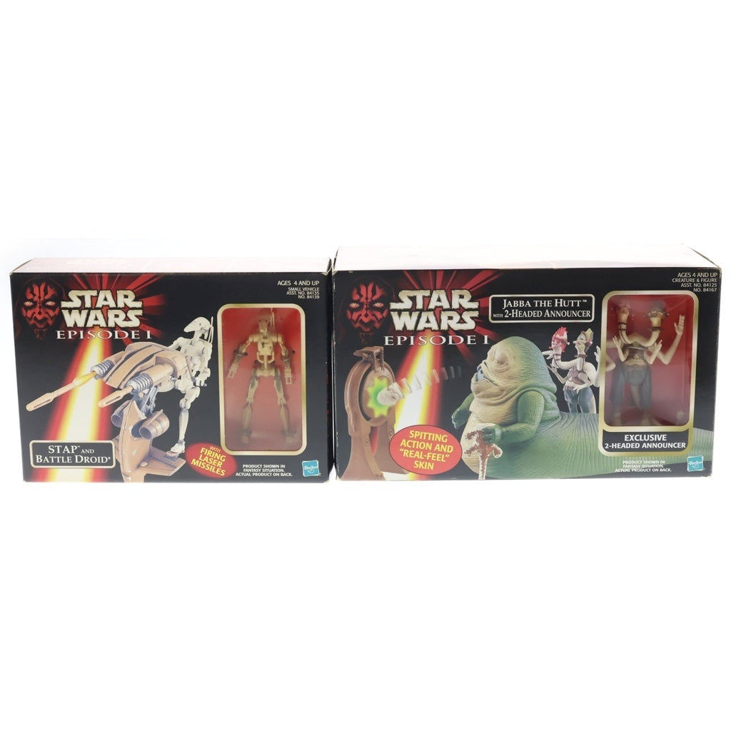 NO BRAND(ノーブランド) × STAR WARS EPISODE 1 スターウォーズ エピソード1 4体セット フィギュア ソフビ マルチ