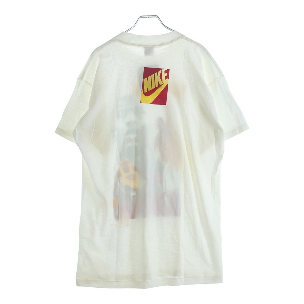 NIKE(ナイキ) 90s 銀タグ フロントマイケルジョーダン バックロゴプリント 半袖Tシャツ カットソー ホワイト