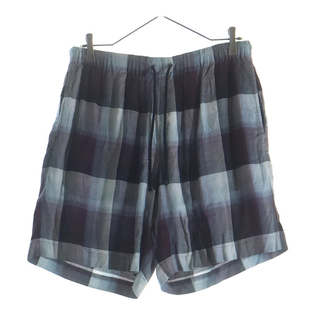UNUSED(アンユーズド) ×SUGARHILL OMBRE CHECK SHORTS シュガーヒル オンブレチェックショーツ ハーフパンツ マルチ