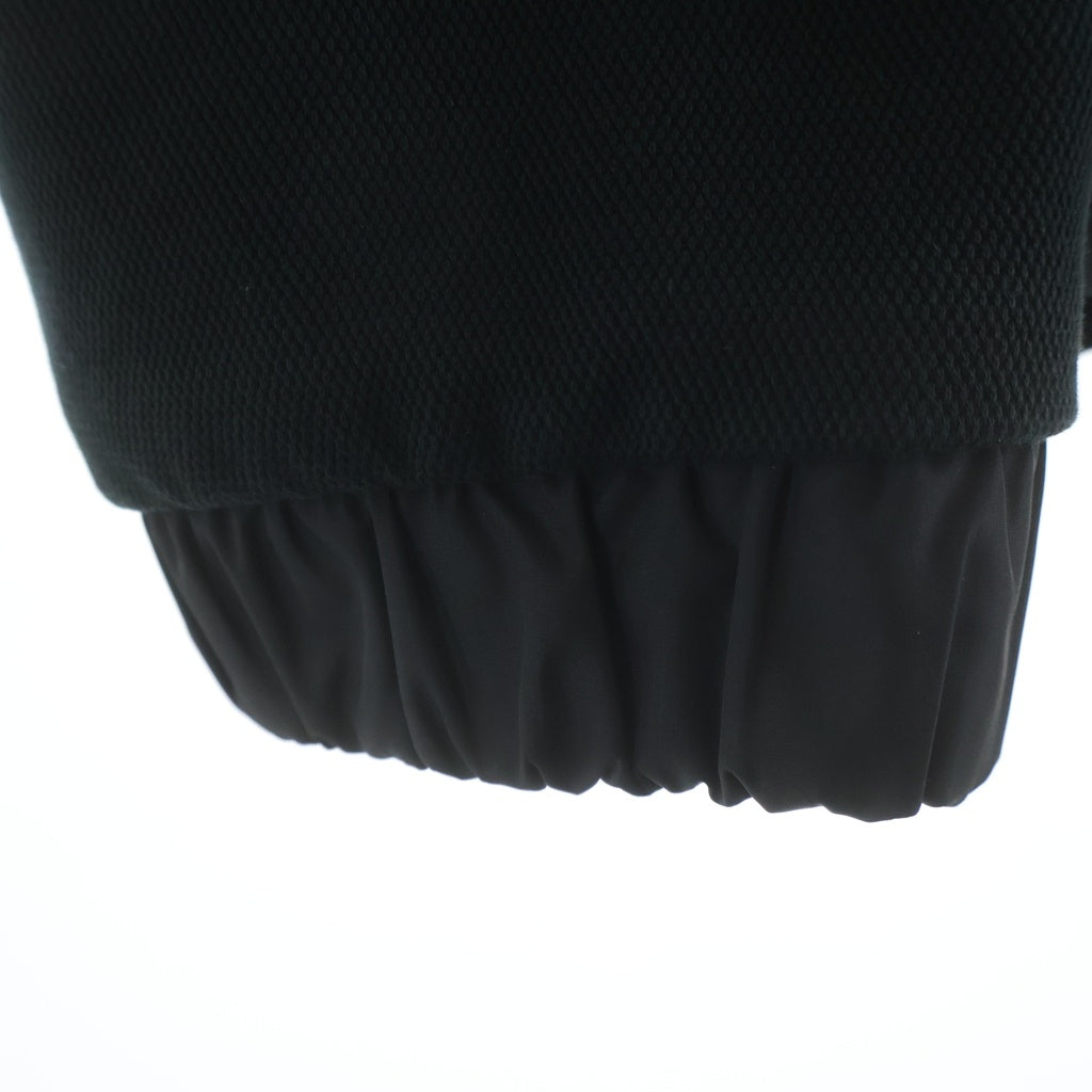 HUGO BOSS(ヒューゴボス) Hooded Strip Jacket フーデッド ストライプ切り替え ジップアップジャケット ブラック