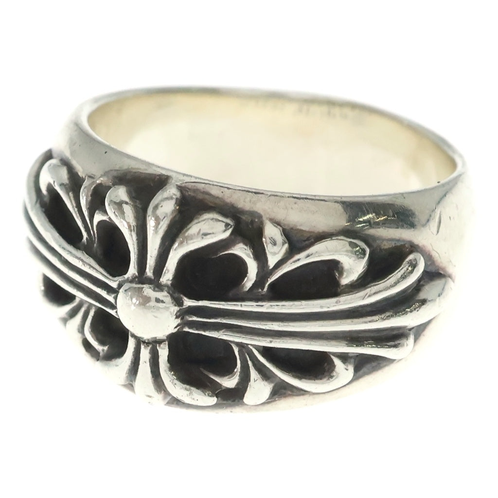 CHROME HEARTS(クロムハーツ) FLRL CRS フローラルクロス リング シルバー BCA346