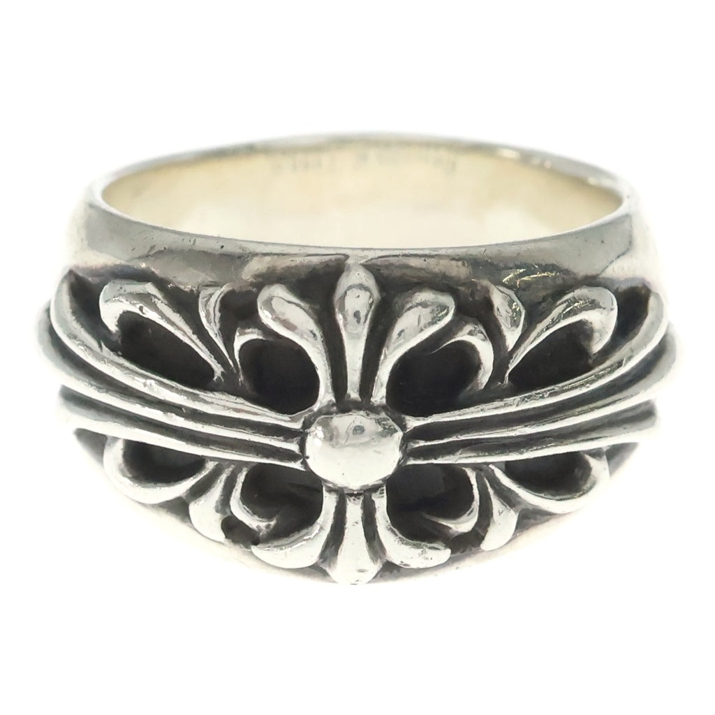 CHROME HEARTS(クロムハーツ) FLRL CRS フローラルクロス リング シルバー BCA346