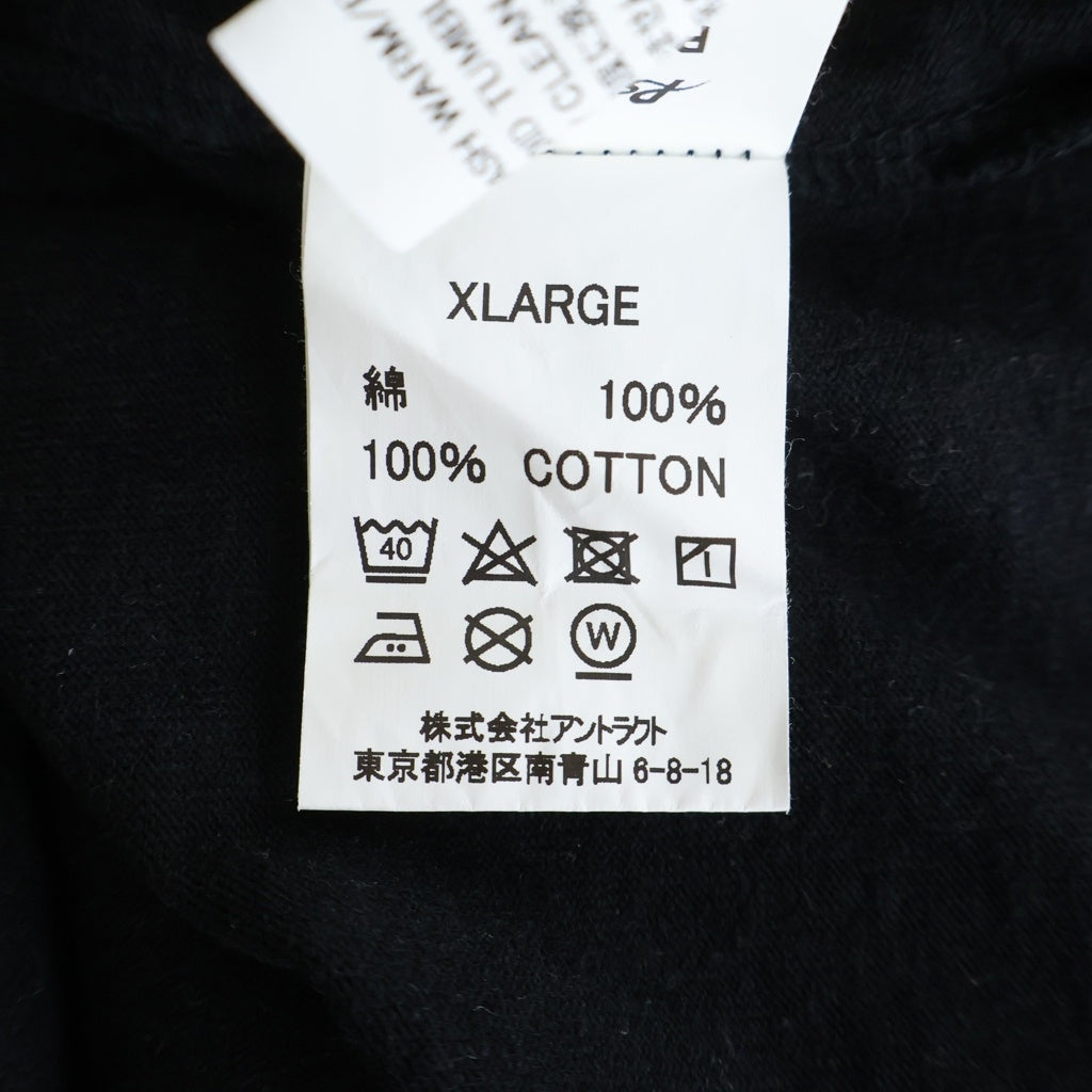 READY MADE(レディメイド) ×PSYCHWORLD サイコワールド フロントプリント 半袖Tシャツ カットソー ブラック