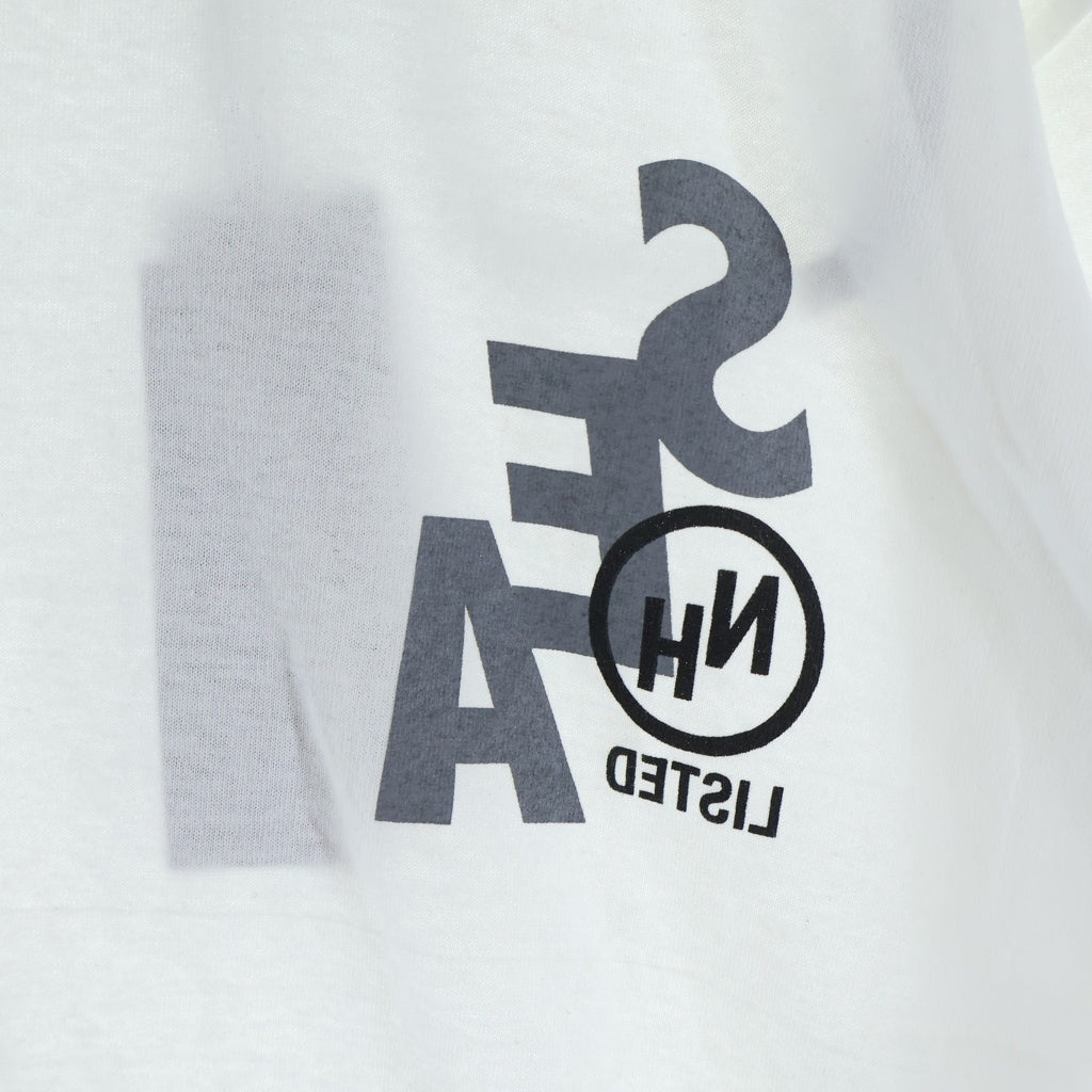WIND AND SEA(ウィンダンシー) ×NEIGHBORHOOD ネイバーフッド 両面ロゴプリント 半袖Tシャツ カットソー ホワイト
