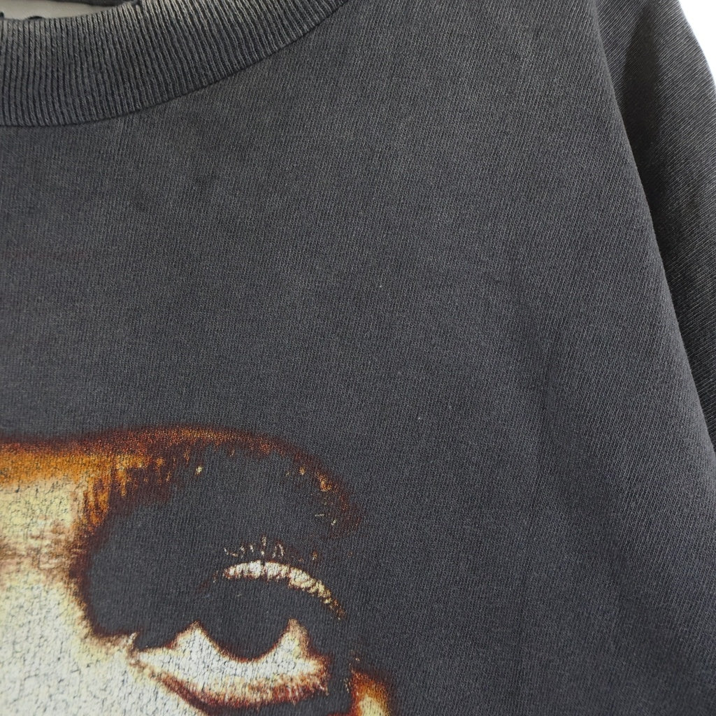 SAINT MICHAEL(セントマイケル) 25SS 2PAC 2PC SS TEE 2パック プリントクルーネック半袖Tシャツ グレー SM-HR8-0000-C14