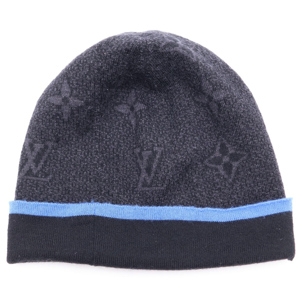 LOUIS VUITTON(ルイヴィトン) ウール ボネ マイ モノグラム ビーニー ニット帽 ブラック M76241