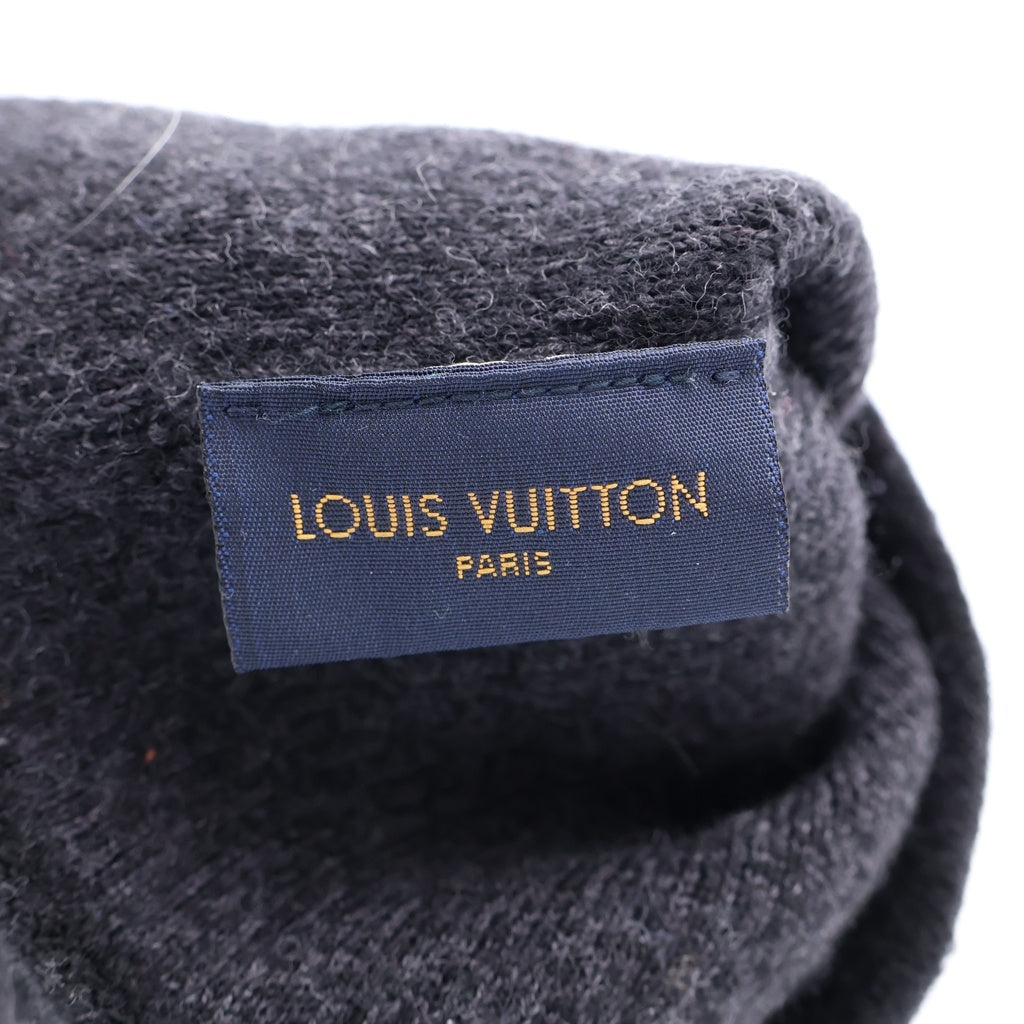 LOUIS VUITTON(ルイヴィトン) ウール ボネ マイ モノグラム ビーニー ニット帽 ブラック M76241