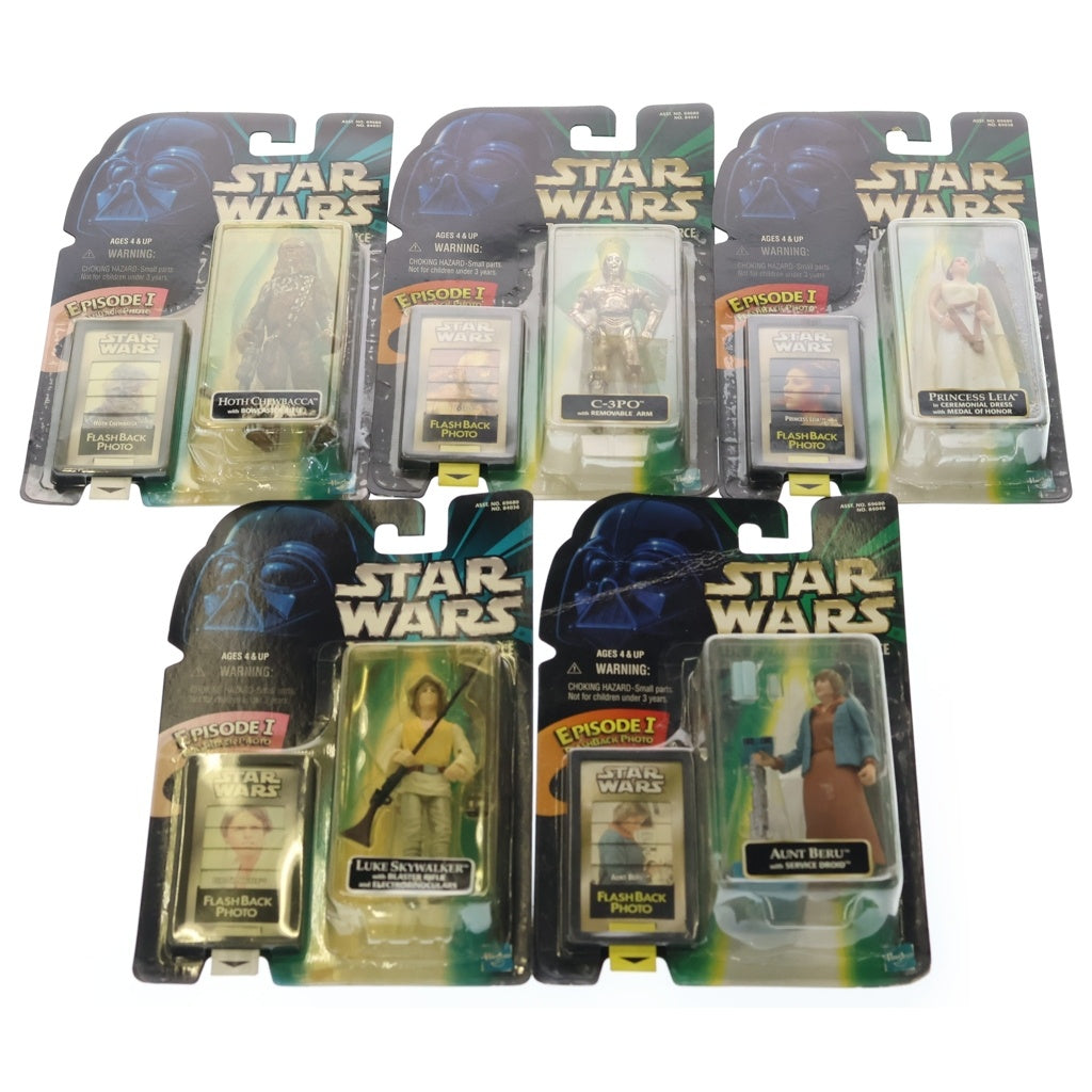 NO BRAND(ノーブランド) STAR WARS EPISODE 1 Flash Back Photo ハスブロ フラッシュバックフィギュア フィギュア 5体セット マルチ