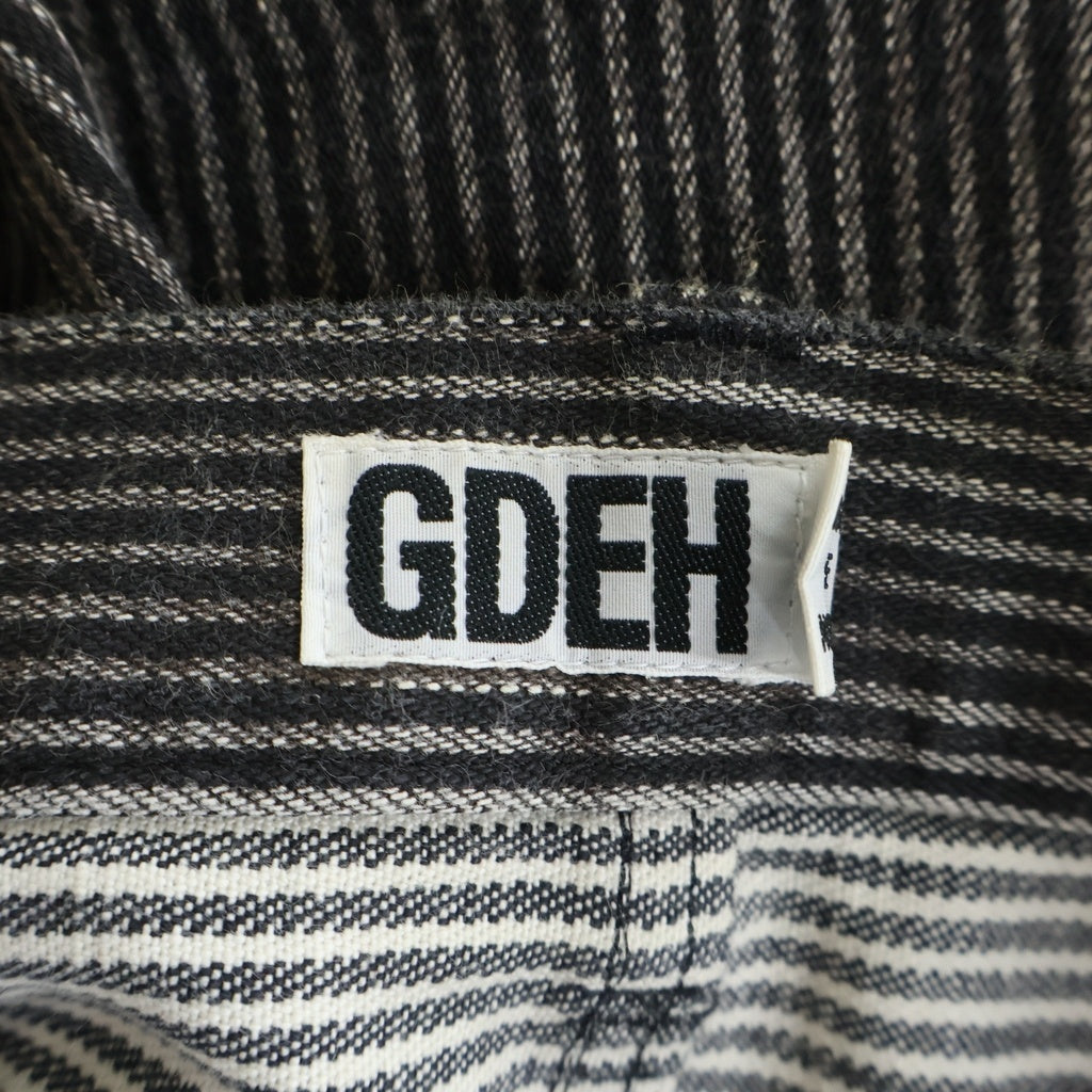 GOODENOUGH(グッドイナフ) 90s Strip Stripe Painter Pants ストライプ ペインターパンツ ブラック