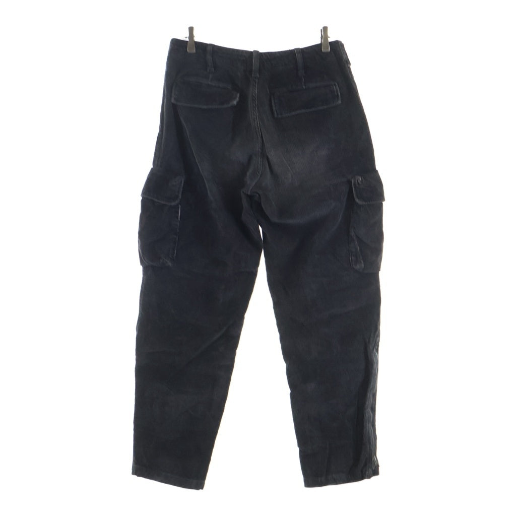 GOODENOUGH(グッドイナフ) 00s Corduroy Cargo Pants コーデュロイ カーゴパンツ ブラック