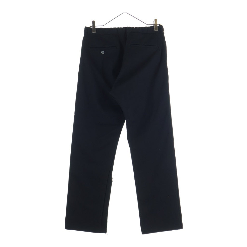 COMME des GARCONS HOMME PLUS(コムデギャルソンオムプリュス) チェック切替 再構築 ワーク トラウザー パンツ ボトムス ブラック PP-04045