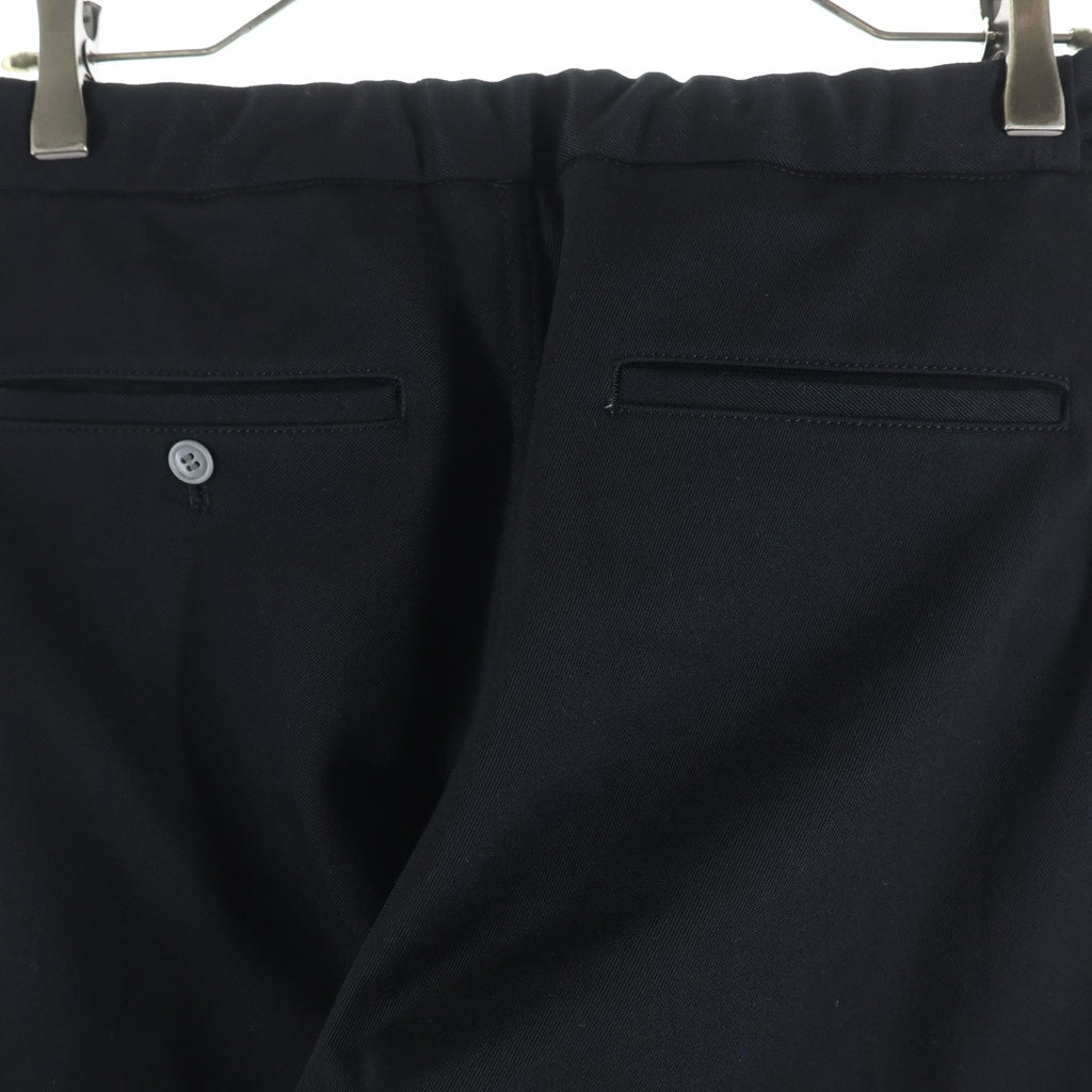 COMME des GARCONS HOMME PLUS(コムデギャルソンオムプリュス) チェック切替 再構築 ワーク トラウザー パンツ ボトムス ブラック PP-04045