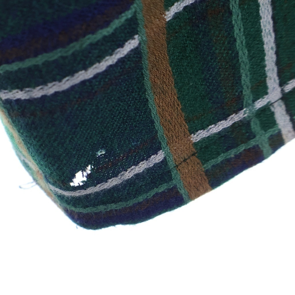 COMME des GARCONS HOMME PLUS(コムデギャルソンオムプリュス) チェック切替 再構築 ワーク トラウザー パンツ ボトムス ブラック PP-04045