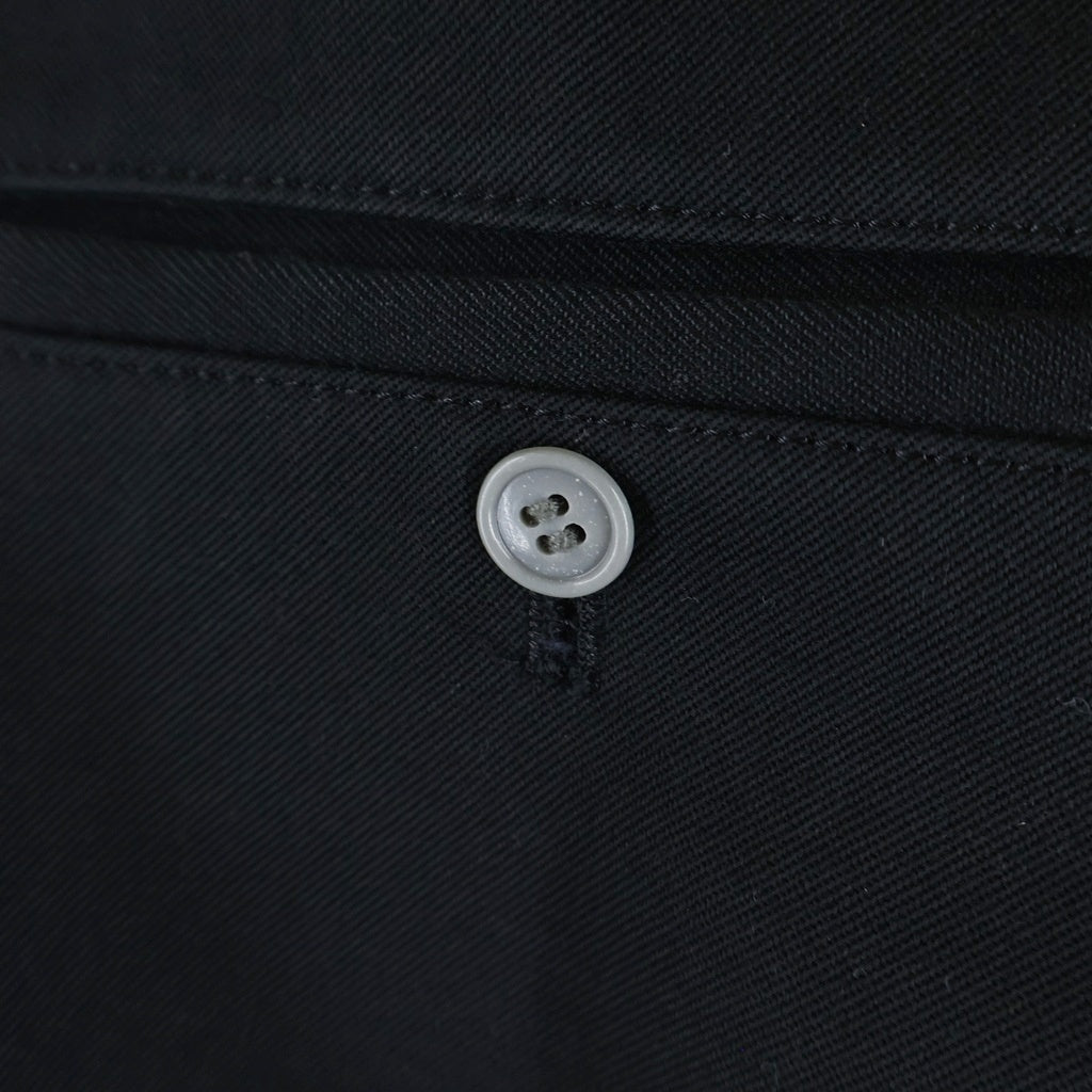 COMME des GARCONS HOMME PLUS(コムデギャルソンオムプリュス) チェック切替 再構築 ワーク トラウザー パンツ ボトムス ブラック PP-04045