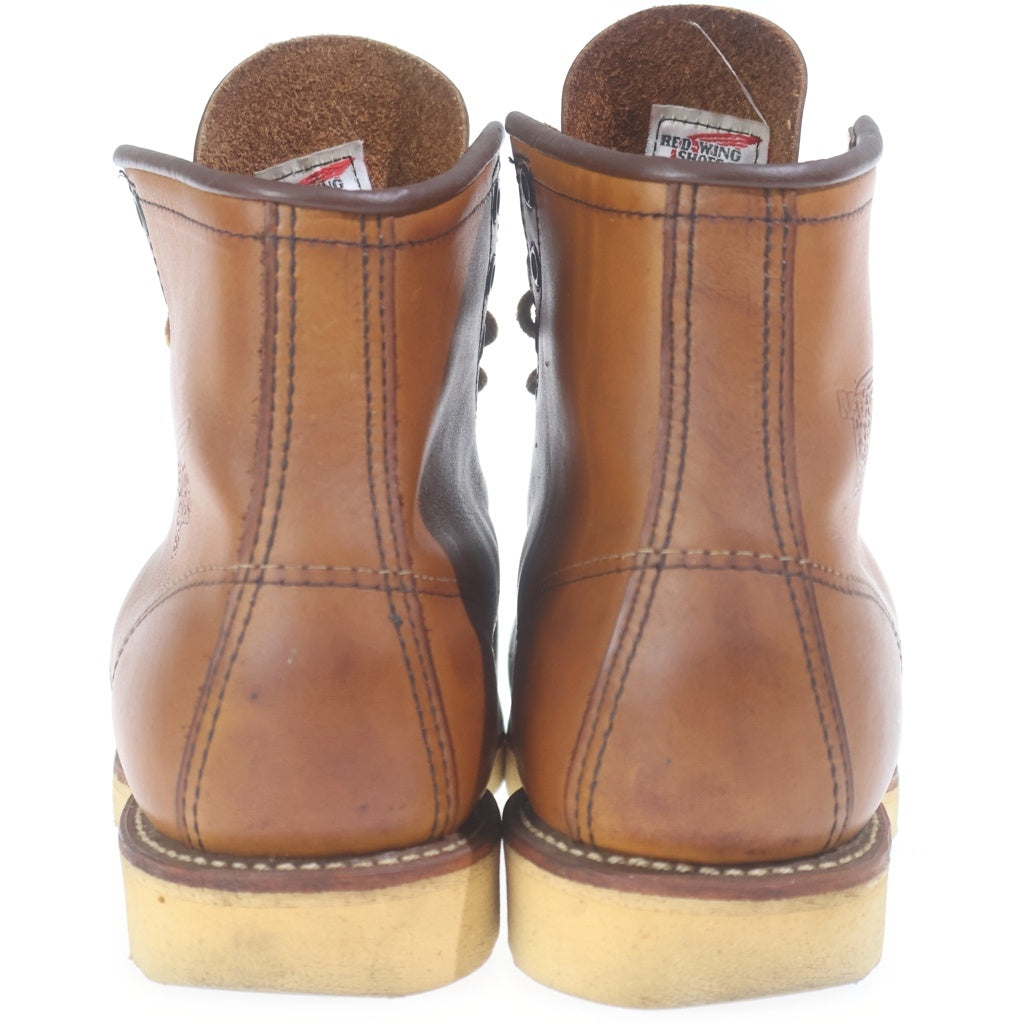 RED WING(レッド ウイング) 875 6-inch Classic Moc 6インチ オロラセット・ポーテージ モックブーツ レザーシューズ レッド