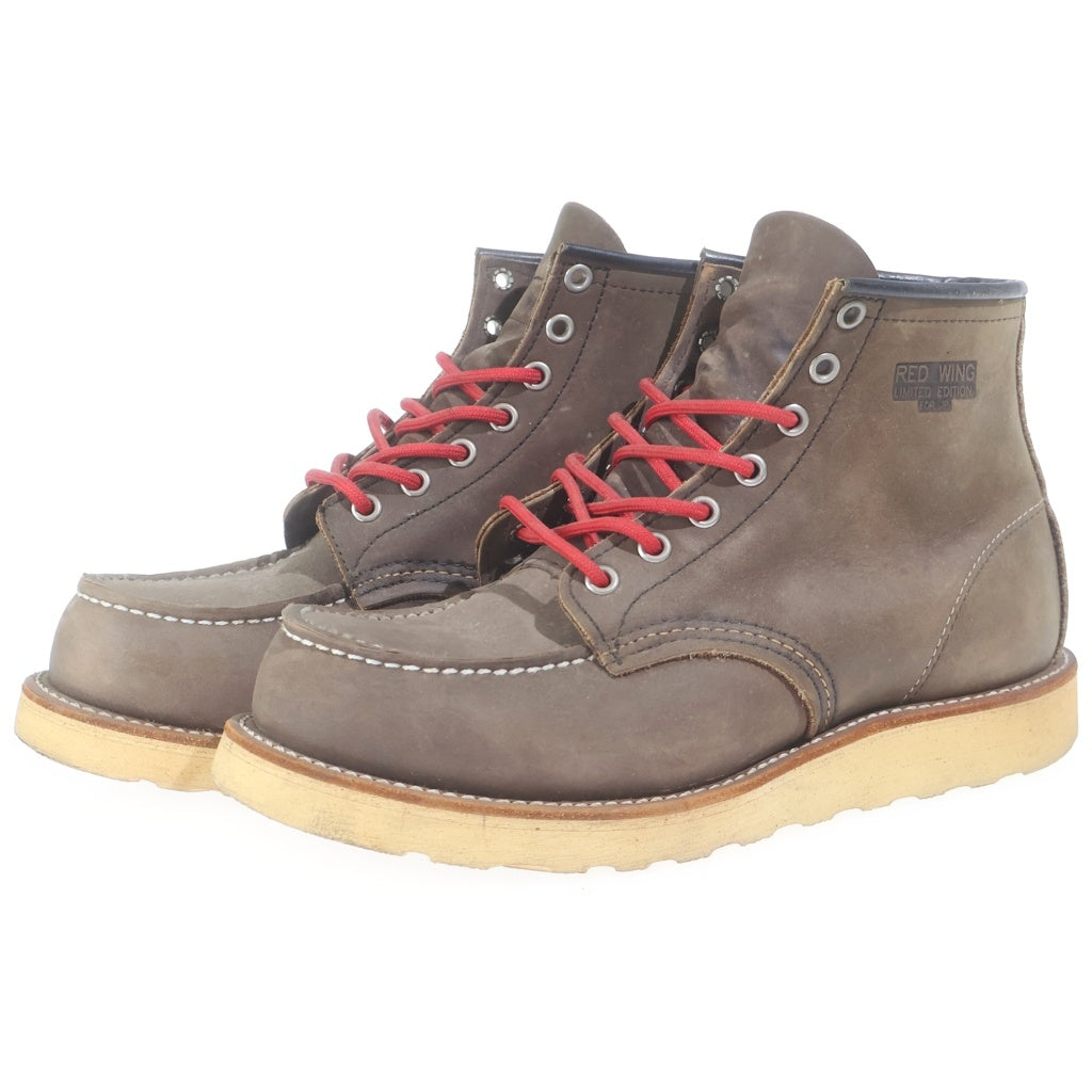 RED WING(レッド ウイング) 8865 JP LIMITED IRISH SETTER 6INCH MOC TOE BOOT ジャパンリミテッド アイリッシュセッター モックトゥ ワークブーツ ブラウン