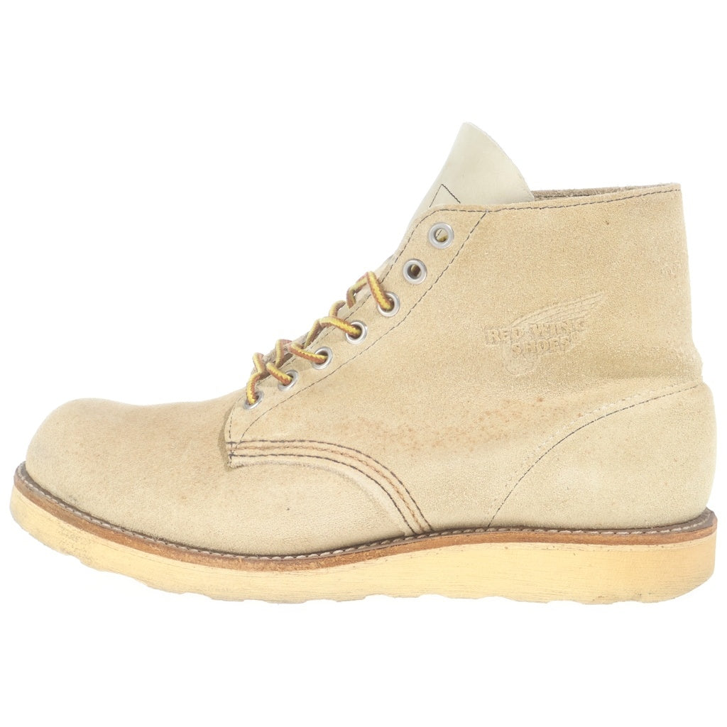 RED WING(レッド ウイング) 8167 6-inch Classic Round 6インチ クラシックラウンド スウェード ブーツ ベージュ