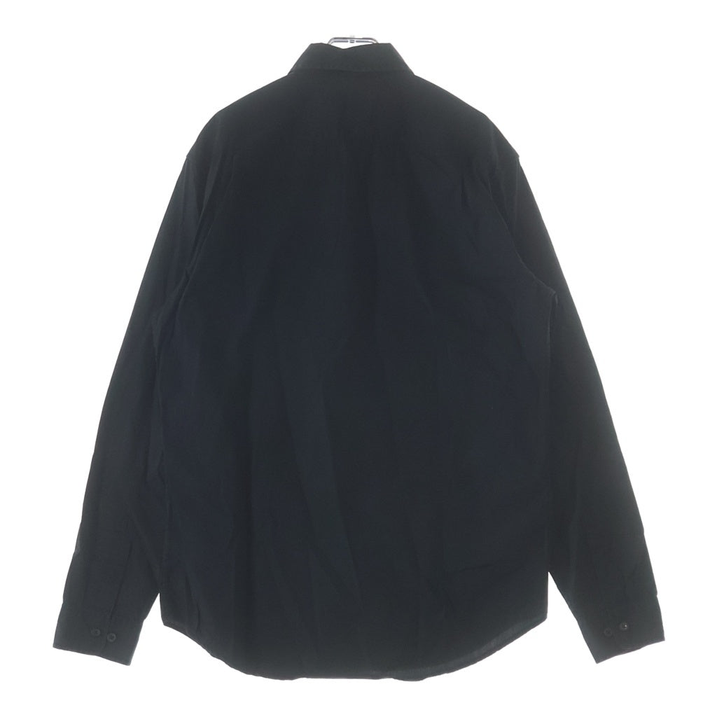 SUPREME(シュプリーム) 13AW Basquiat Notes LIS Shirt グラフィックプリント長袖シャツブラック