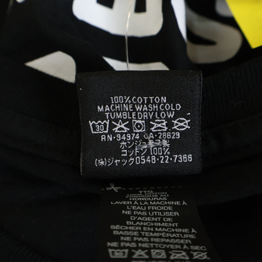 STUSSY(ステューシー) ×Patta Sound Connection Tee パタ サウンド コネクション クルーネック 半袖Tシャツ カットソー ブラック
