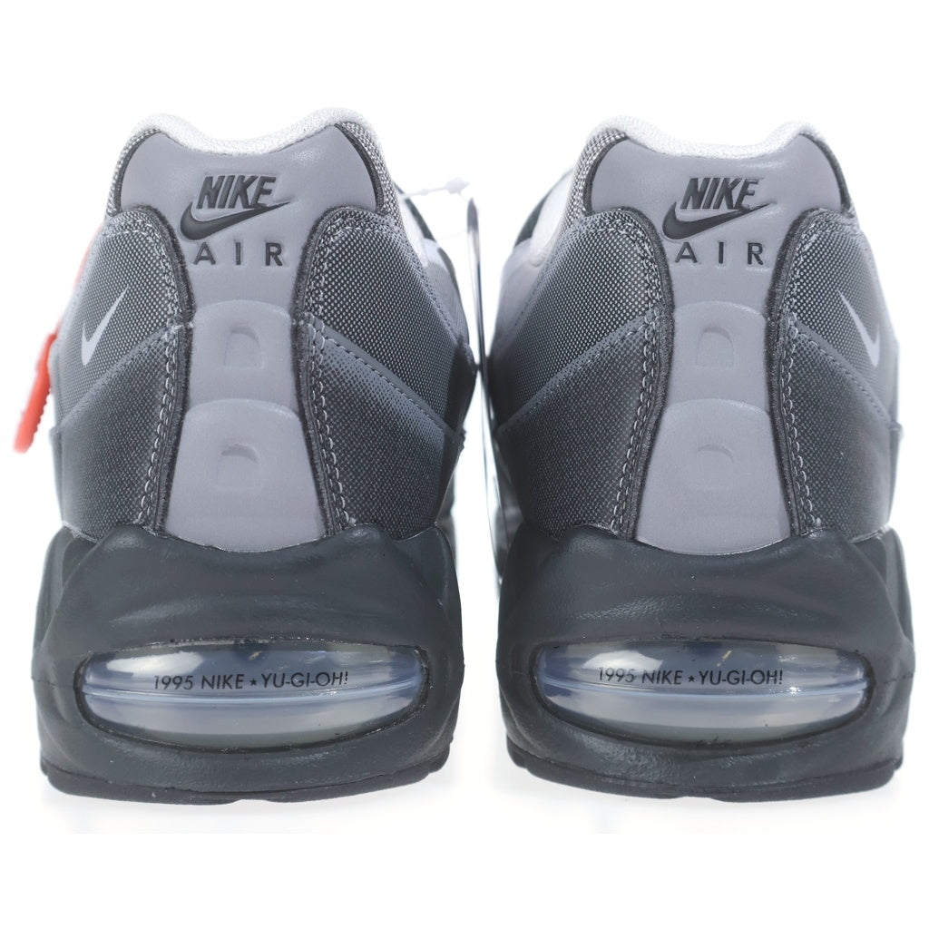 NIKE(ナイキ) ×Yu-Gi-Oh! AIR MAX 95 MUSCLE/JONOUCJI 遊戯王 城之内 エアマックス95 エアマッスル ローカットスニーカー ホワイト/ブラック US10/28cm II7404-100
