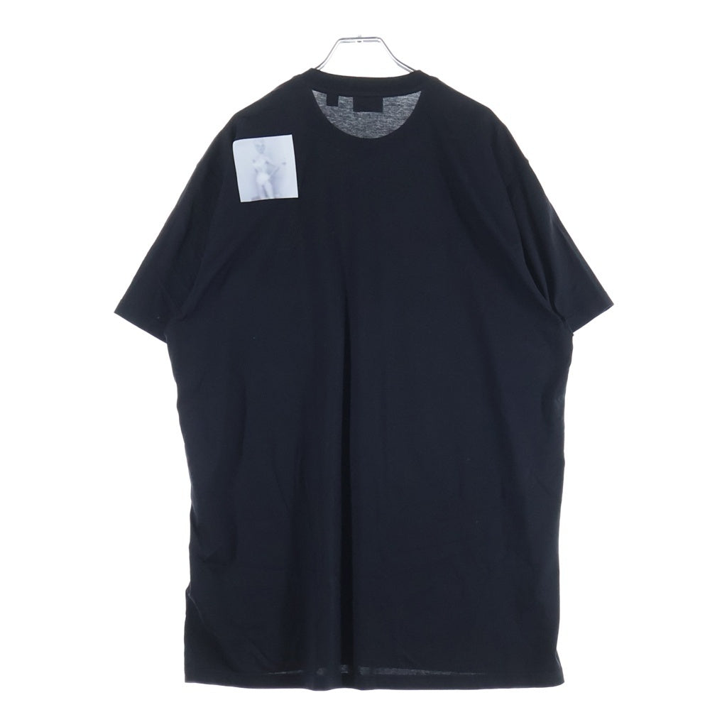 BURBERRY(バーバリー) 19SS MONTAGE PRINT COTTON ORVERSIZE Tee モンテージプリント クルーネック半袖Tシャツ カットソー ブラック 4558807