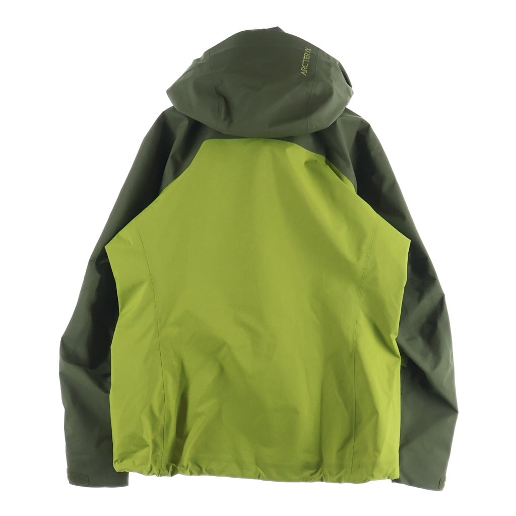 ARC'TERYX(アークテリクス) Beta AR Jacket フロントロゴ刺繍 ナイロン マウンテンパーカー ブルゾン グリーン X000009863
