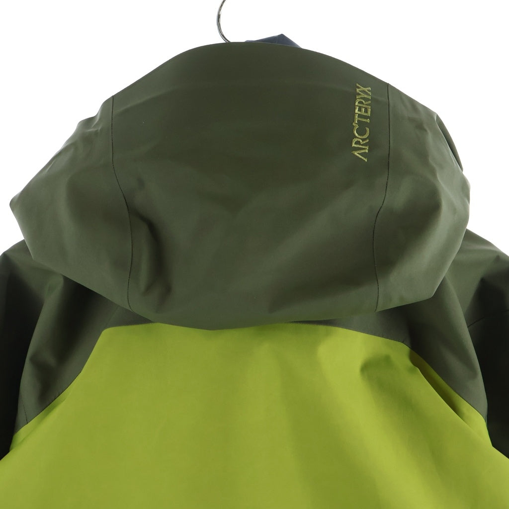 ARC'TERYX(アークテリクス) Beta AR Jacket フロントロゴ刺繍 ナイロン マウンテンパーカー ブルゾン グリーン X000009863