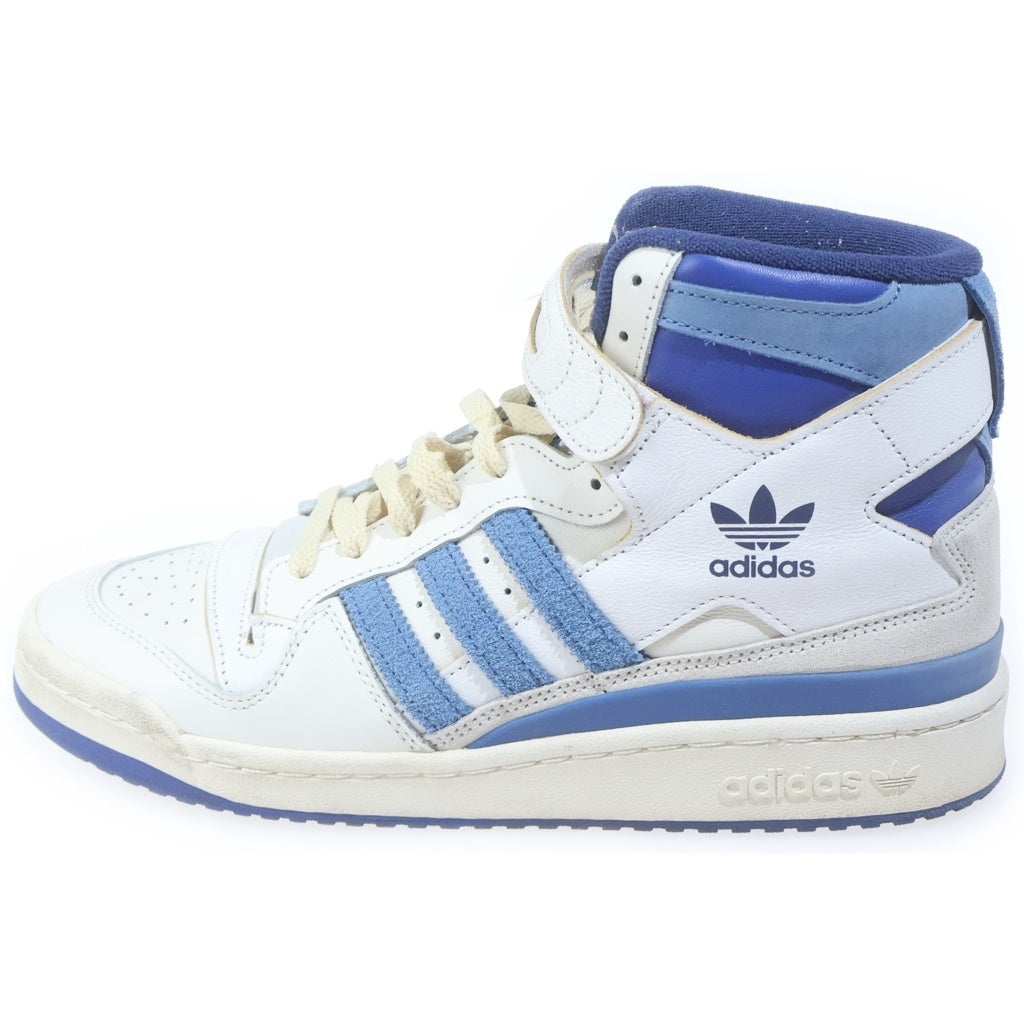 adidas(アディダス) Forum 84 High Blue Thread フォーラム 84 ハイ ブルースレッド ハイカットスニーカー ホワイト/ブルー US10/28cm FY7793