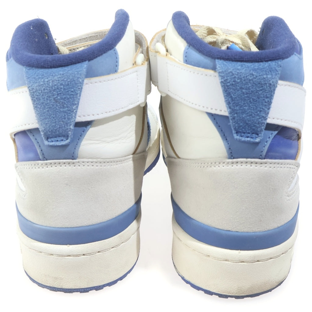 adidas(アディダス) Forum 84 High Blue Thread フォーラム 84 ハイ ブルースレッド ハイカットスニーカー ホワイト/ブルー US10/28cm FY7793