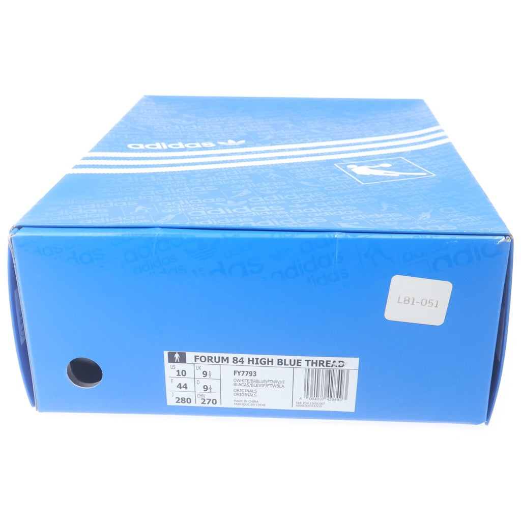 adidas(アディダス) Forum 84 High Blue Thread フォーラム 84 ハイ ブルースレッド ハイカットスニーカー ホワイト/ブルー US10/28cm FY7793