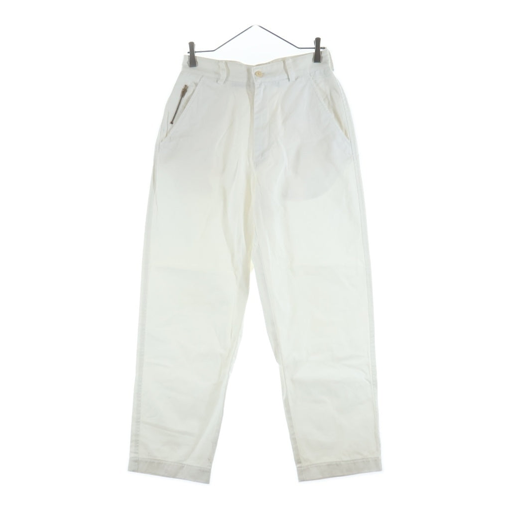 POLO SPORT RALPH LAUREN(ポロスポーツラルフローレン) 90s 初期 バックポケットエンブロイダリー ワイドチノパンツ ホワイト