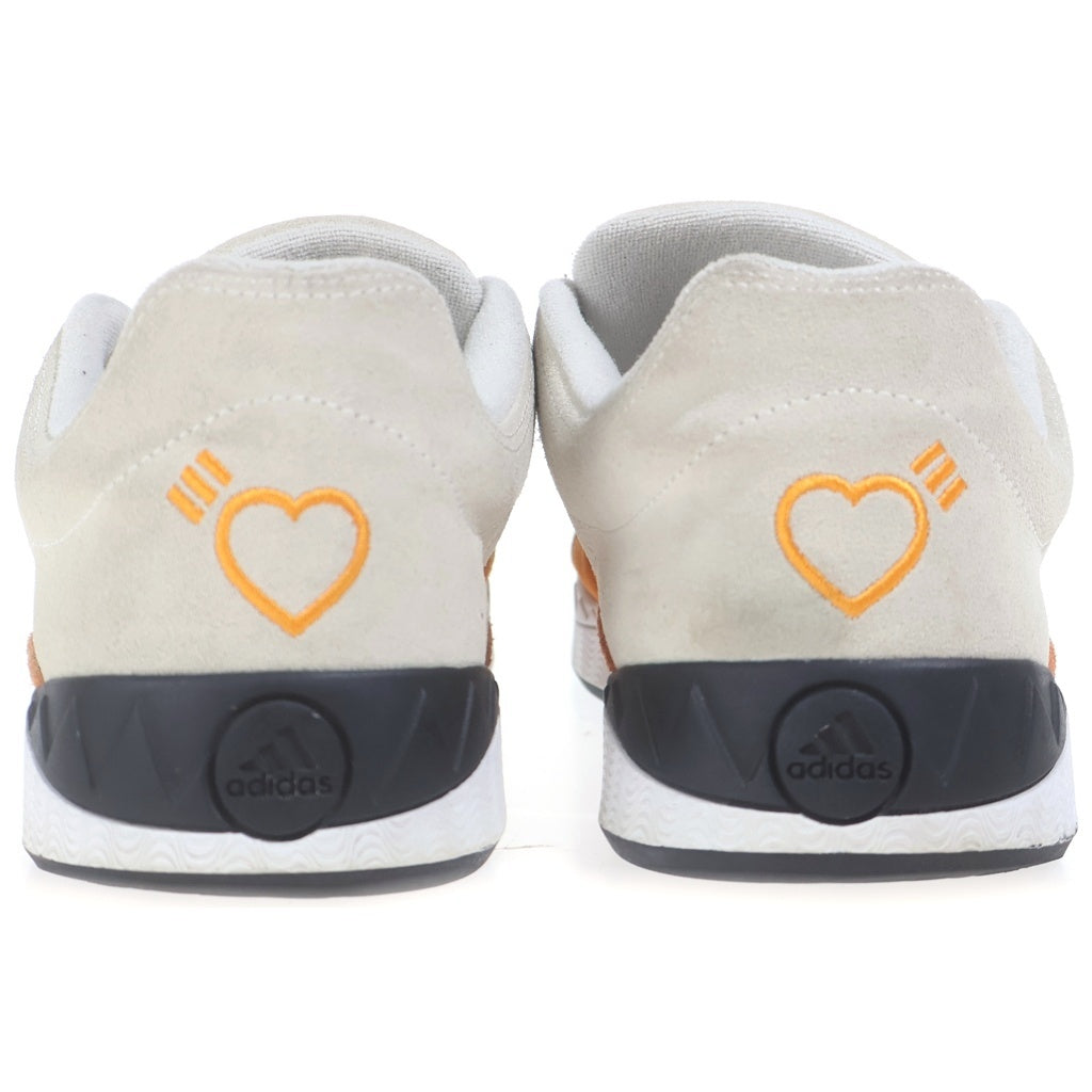 adidas(アディダス) ×HUMAN MADE Adimatic アディマティック ローカットスニーカー ベージュ/オレンジ/ブラック US9.5/27.5cm HP9916 HP9916