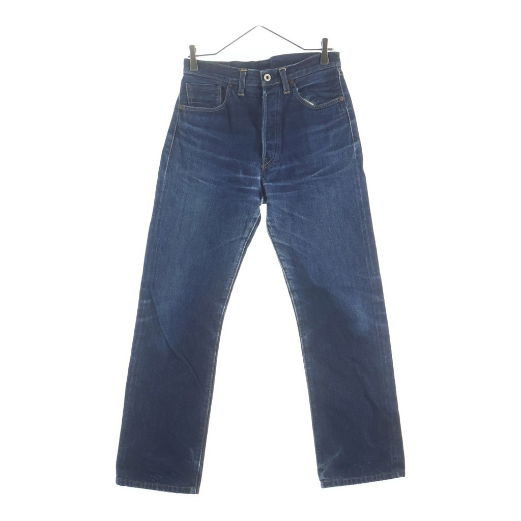 Levi's(リーバイス) 501XX 44年 大戦モデル 復刻 片面ビッグE ドーナツボタン ボタン裏555 ボタンフライ ストレートデニムパンツ インディゴ 44501 0022
