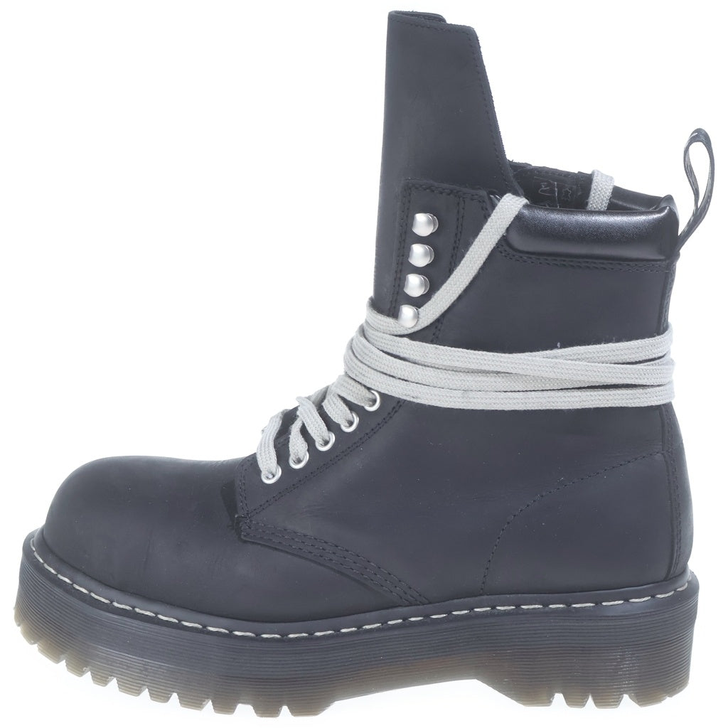 Rick Owens(リックオウエンス) ×Dr.Martens Quad Sole Steel Toe Boot クアッド ソール スティール トゥ ブーツ ブラック US10/28cm
