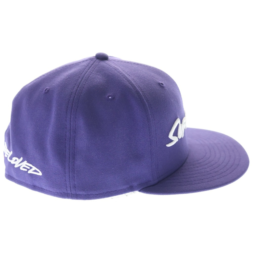 SUPREME(シュプリーム) ×NEW ERA Futura Cap ニューエラ フューチュラ ベースボール キャップ 帽子 パープル