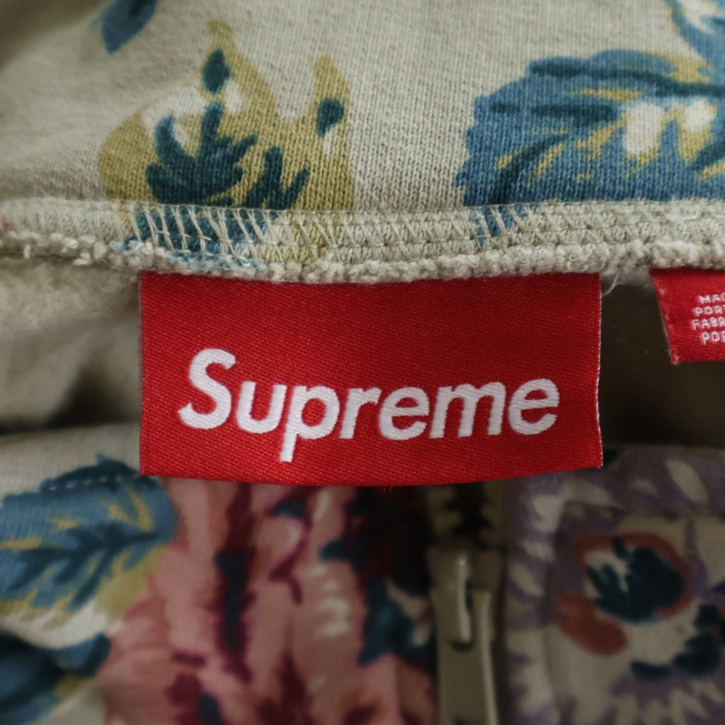 SUPREME(シュプリーム) 26SS Small Box Half Zip Pullover Floral スモール ボックス ハーフジップ プルオーバー スウェット フローラル マルチ