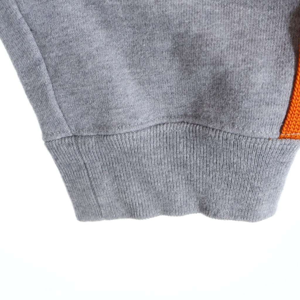 Needles(ニードルス) 26SS Track Jacket サイドライン スウェット トラックジャケット グレー/オレンジ RW1578