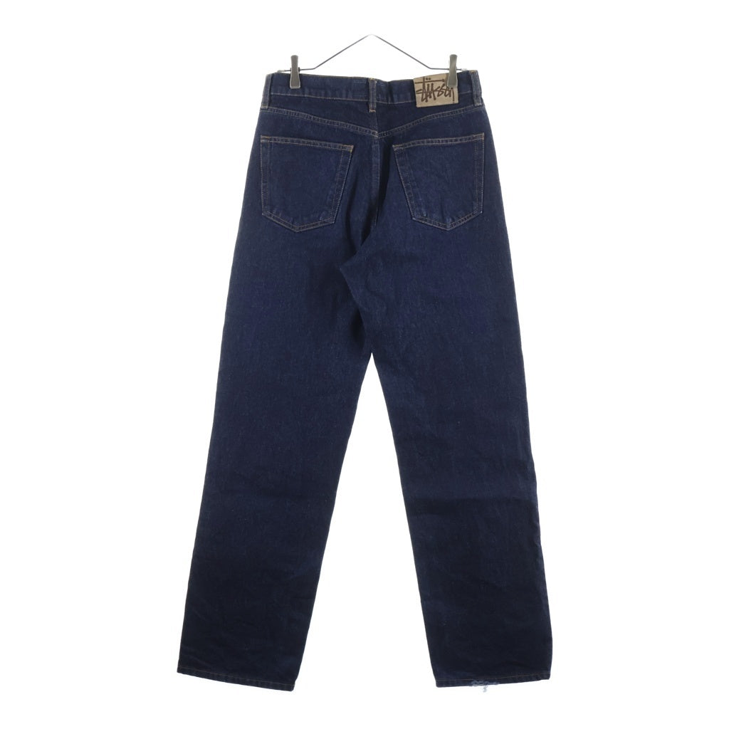 STUSSY(ステューシー) New Classic Jean ニュークラシックジーンズ ボタンフライ ストレートデニムパンツ インディゴ