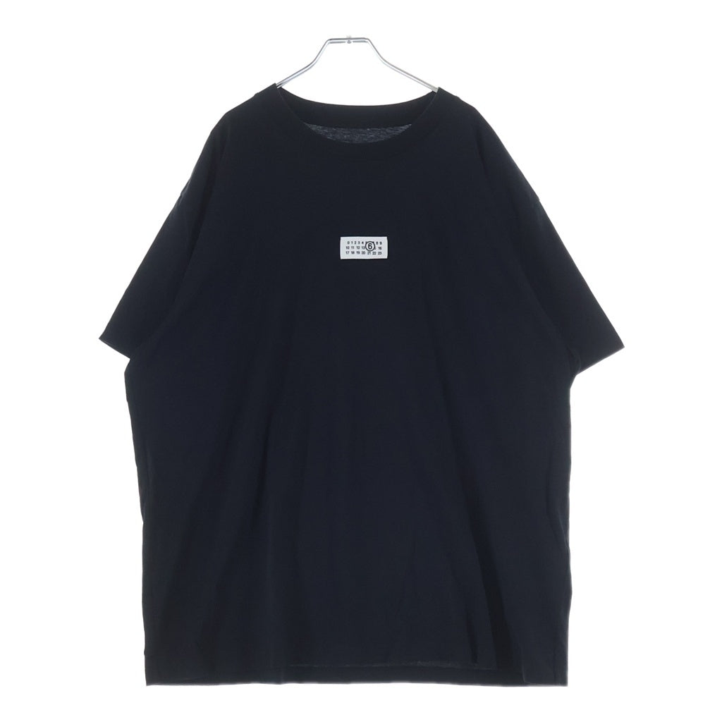 MM6 Maison Margiela(エムエムシックスメゾンマルジェラ) NUMERIC LOGO S/S Tee ニューメリック フロントロゴ刺繍 ルーズフィット 半袖 Tシャツ SH0GC0032 M20170 SH0GC0032 M20170