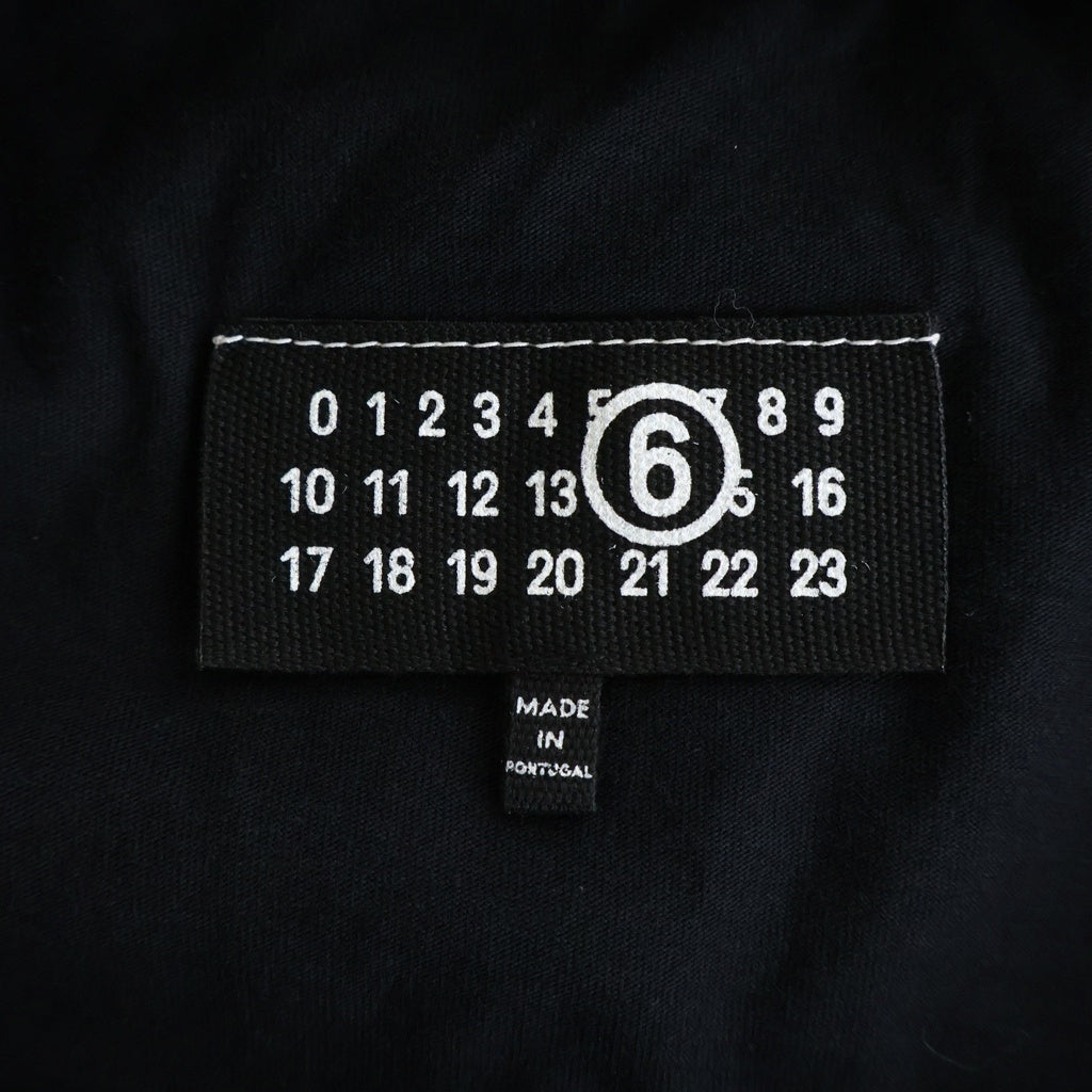MM6 Maison Margiela(エムエムシックスメゾンマルジェラ) NUMERIC LOGO S/S Tee ニューメリック フロントロゴ刺繍 ルーズフィット 半袖 Tシャツ SH0GC0032 M20170 SH0GC0032 M20170