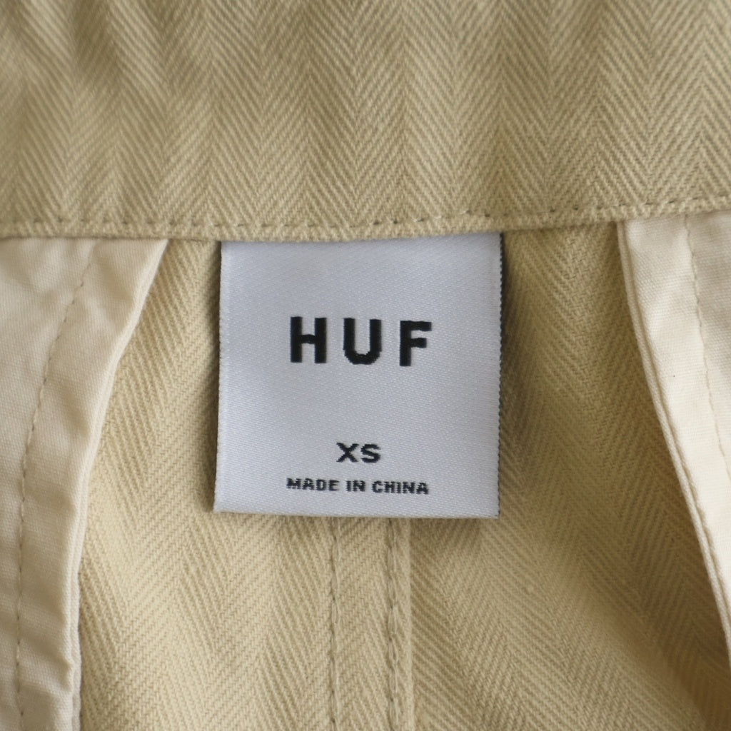 HUF(ハフ) Double Knee Cargo Pant ダブルニー ポケット カーゴ パンツ ベージュ WBT0035