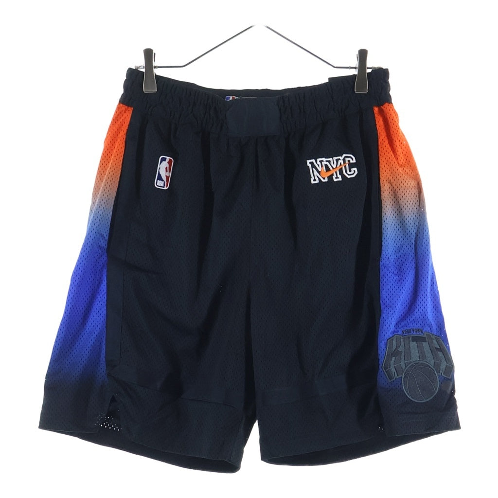KITH(キス) 21AW ×NIKE New York Knicks Mesh Shorts ナイキ ニューヨークニックス メッシュ ショーツ ブラック DA5544-010