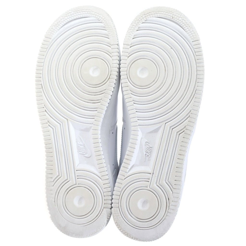 NIKE(ナイキ) ×SUPREME AIR FORCE1 エアフォース1 レザーローカットスニーカー ホワイト US9/27cm CU9225-100