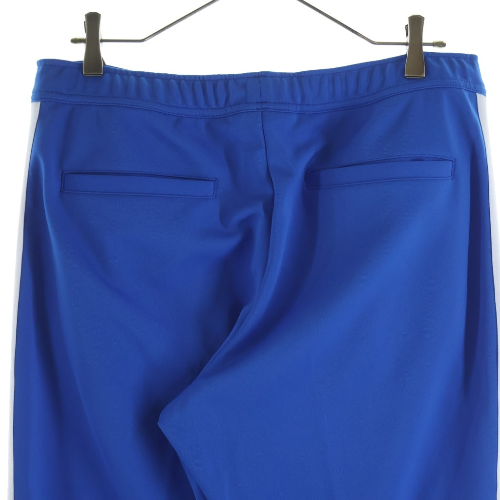 F.C.R.B.(エフシーアールビー) 24AW TRAINING TRACK RIBBED PANTS フロントロゴ サイドライン トレーニング トラックパンツ ブルー FCRB-242036